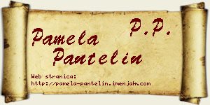 Pamela Pantelin vizit kartica